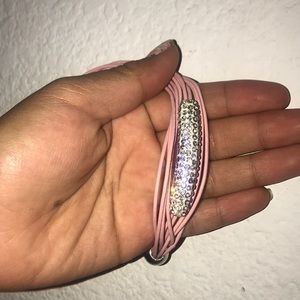 Pink Bedazzled Bracelet